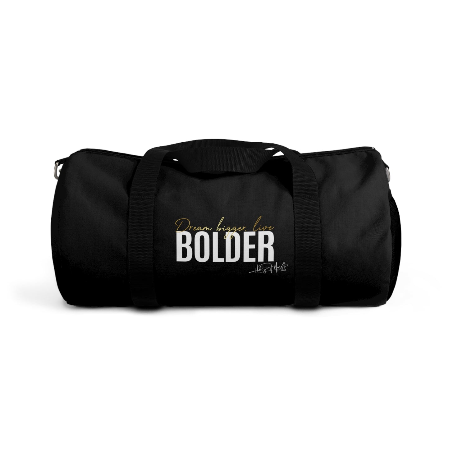 Duffel Bag - Live Bolder Black