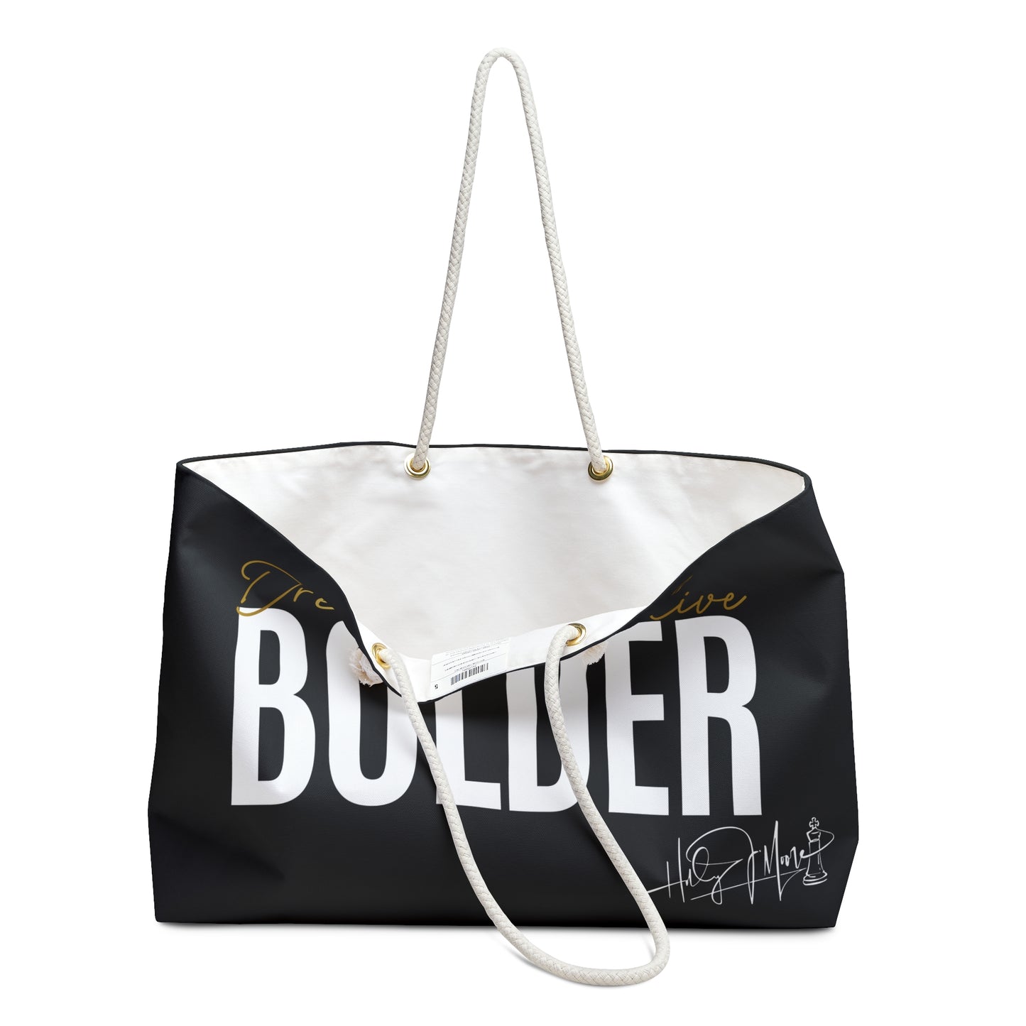 Weekender Bag - Live Bolder Black