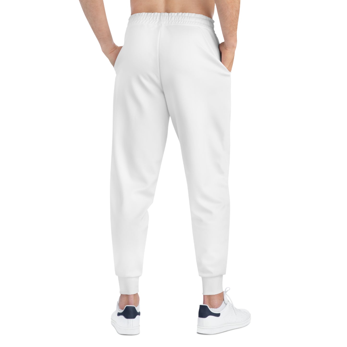 Athletic Joggers - Live Bolder White