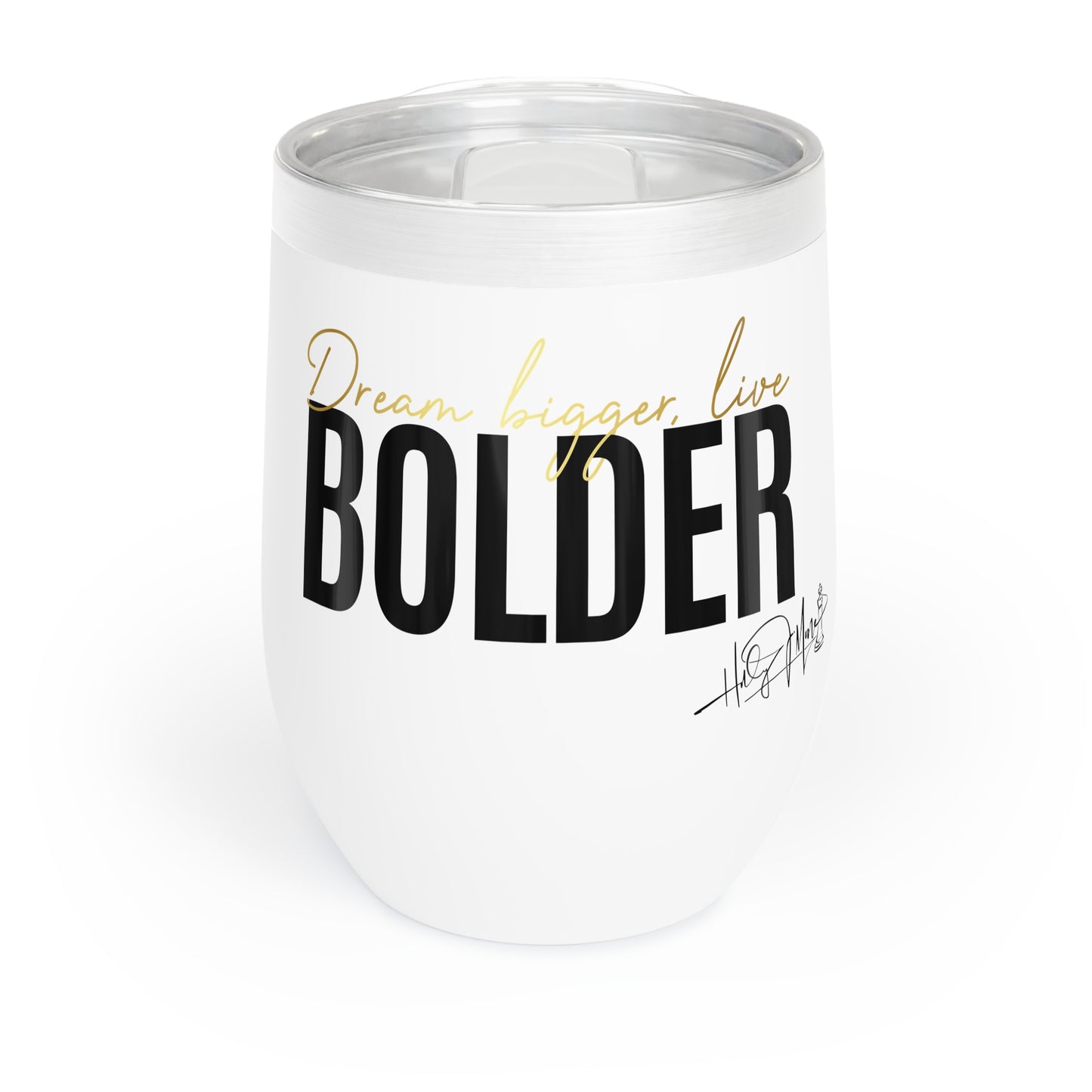 Insulated Wine Tumbler - Live Bolder