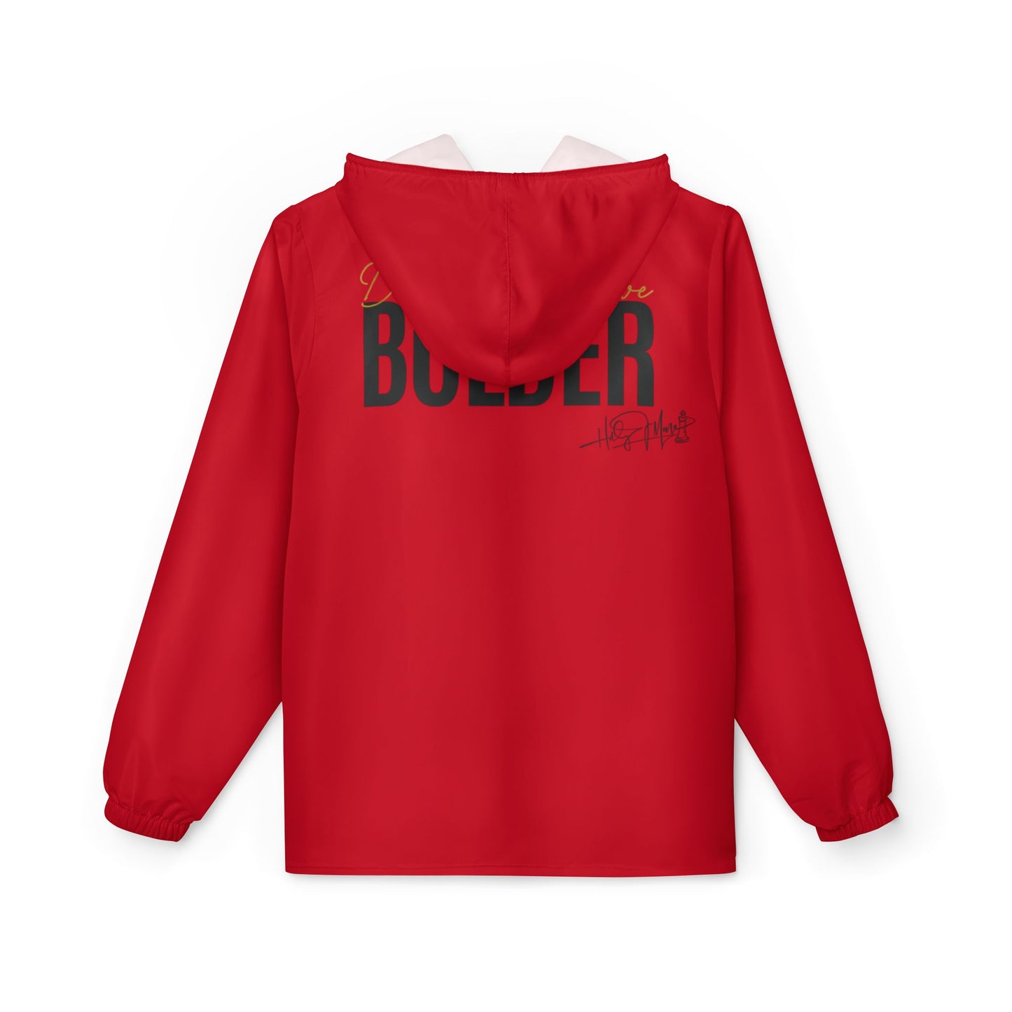 Windbreaker Jacket - Live Bolder - Red