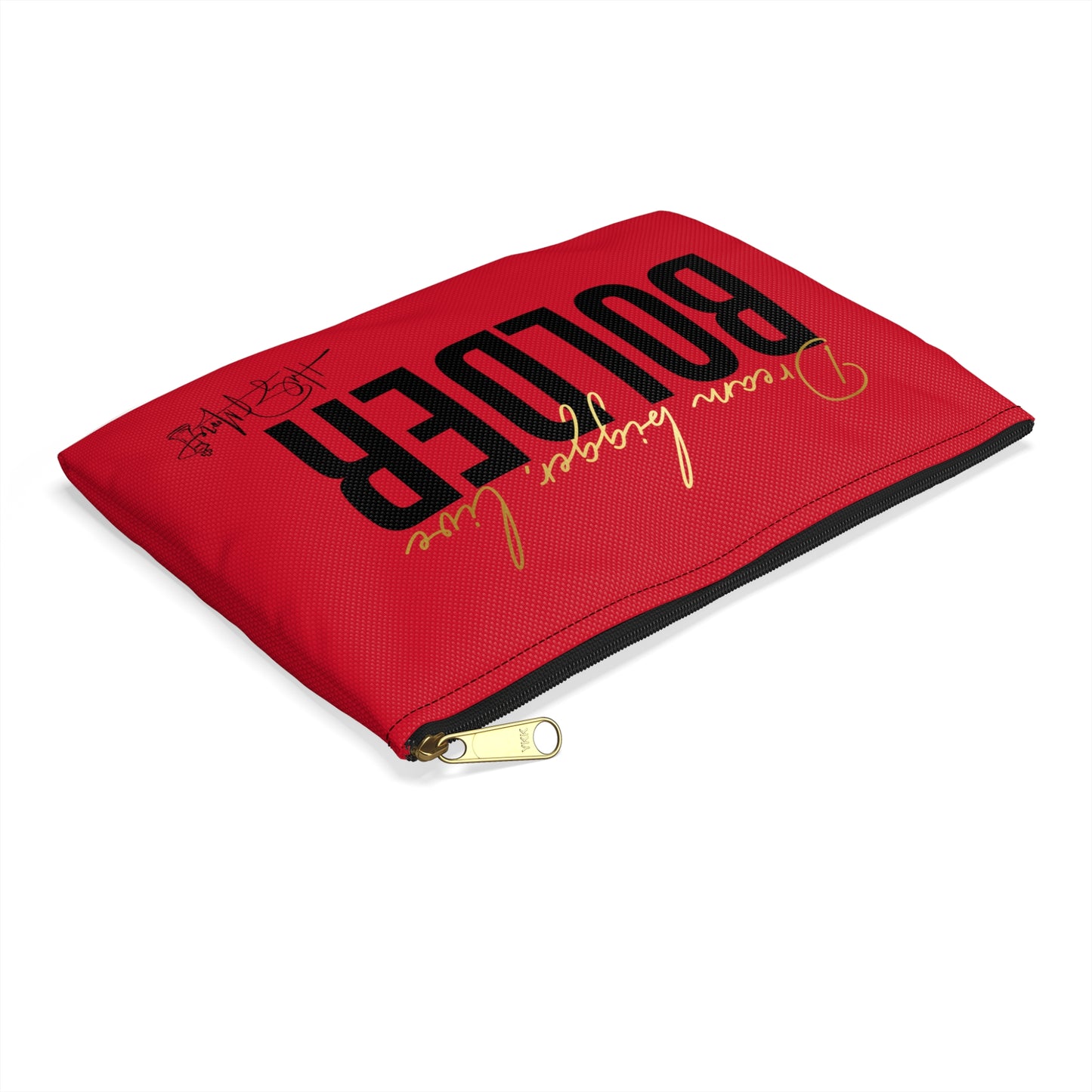 Accessory Pouch - Live Bolder Red