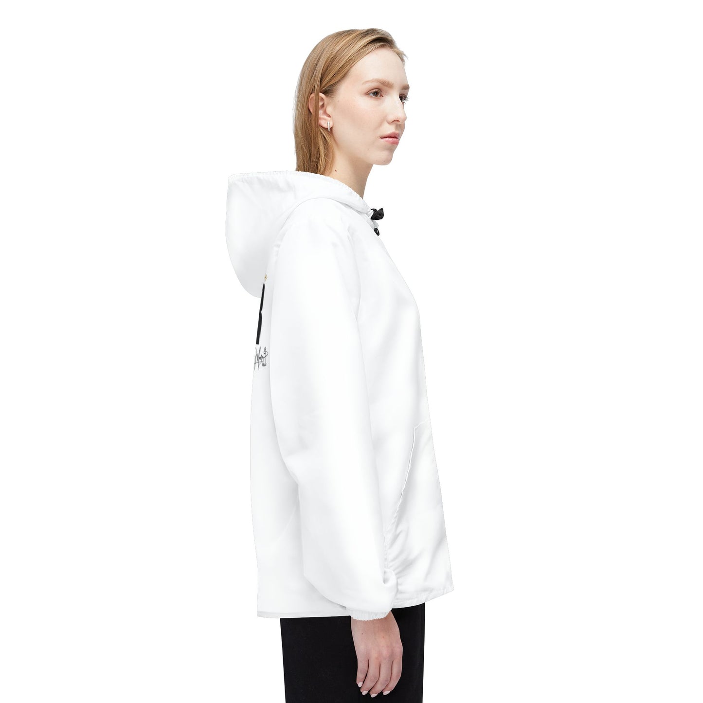 Windbreaker Jacket - Live Bolder - White
