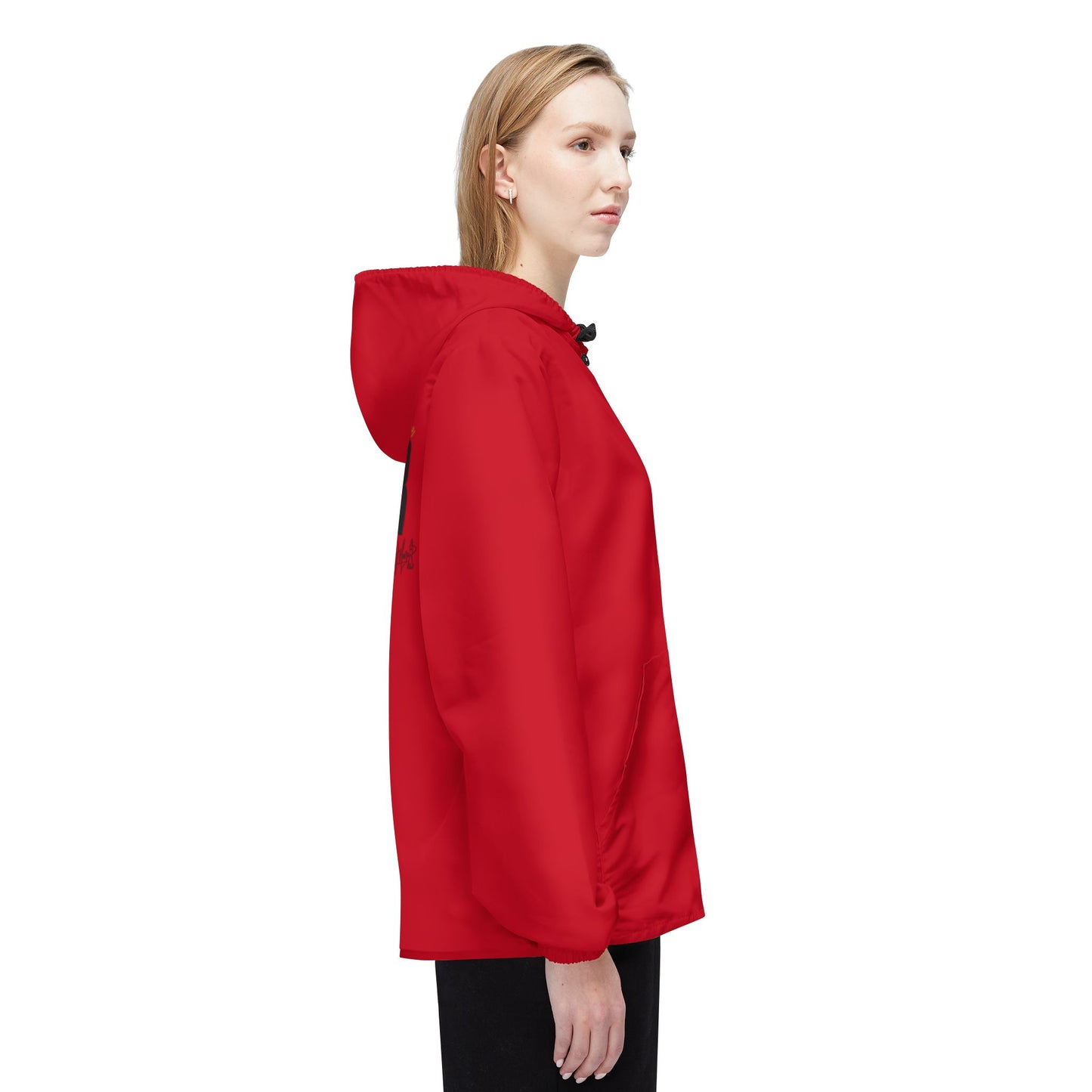 Windbreaker Jacket - Live Bolder - Red