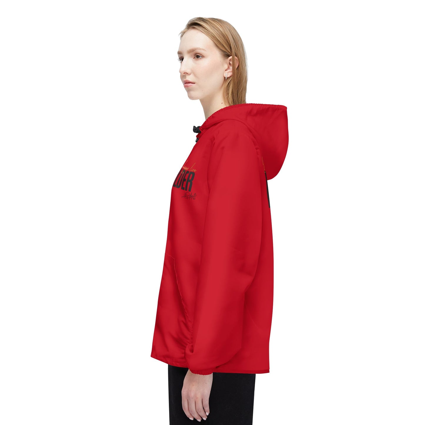 Windbreaker Jacket - Live Bolder - Red
