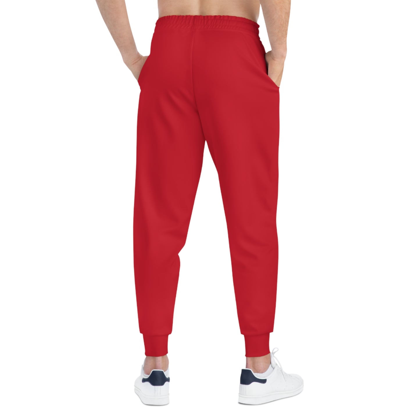 Athletic Joggers - Live Bolder Red