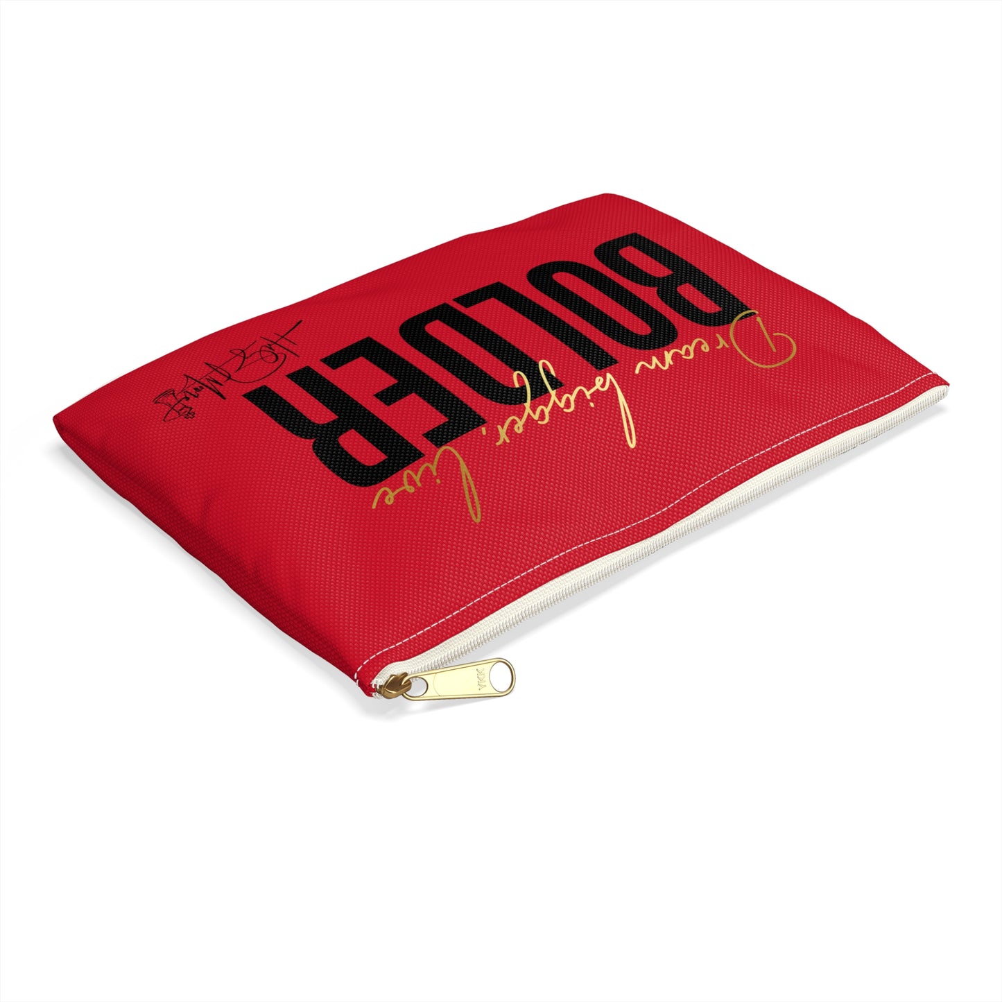 Accessory Pouch - Live Bolder Red