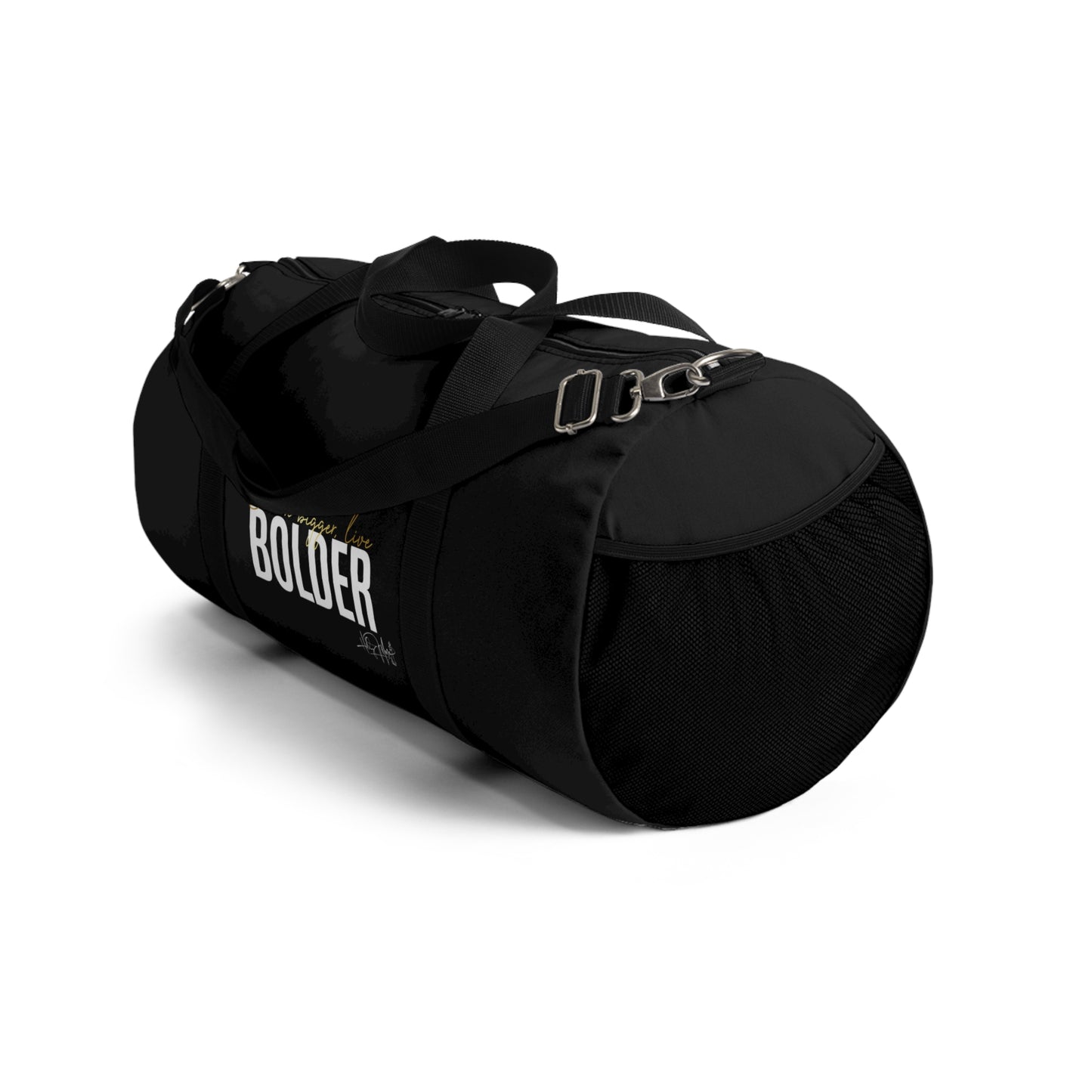 Duffel Bag - Live Bolder Black