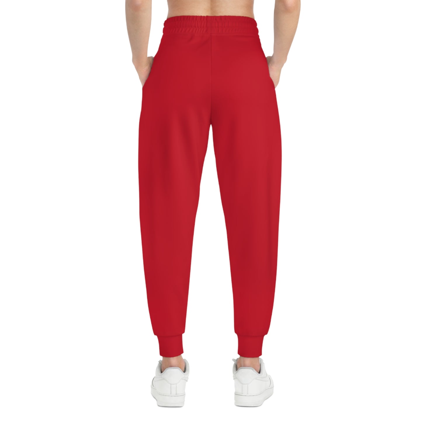 Athletic Joggers - Live Bolder Red
