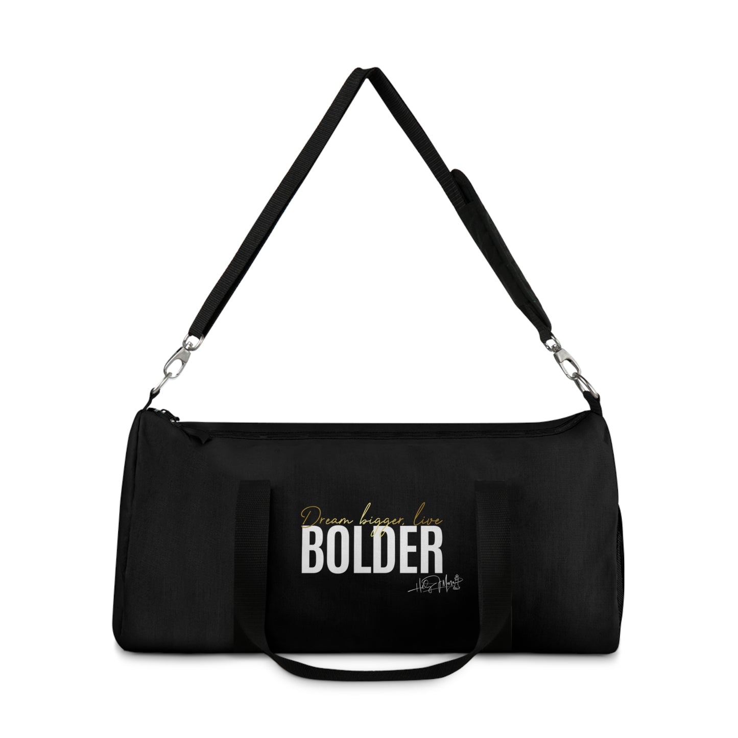 Duffel Bag - Live Bolder Black