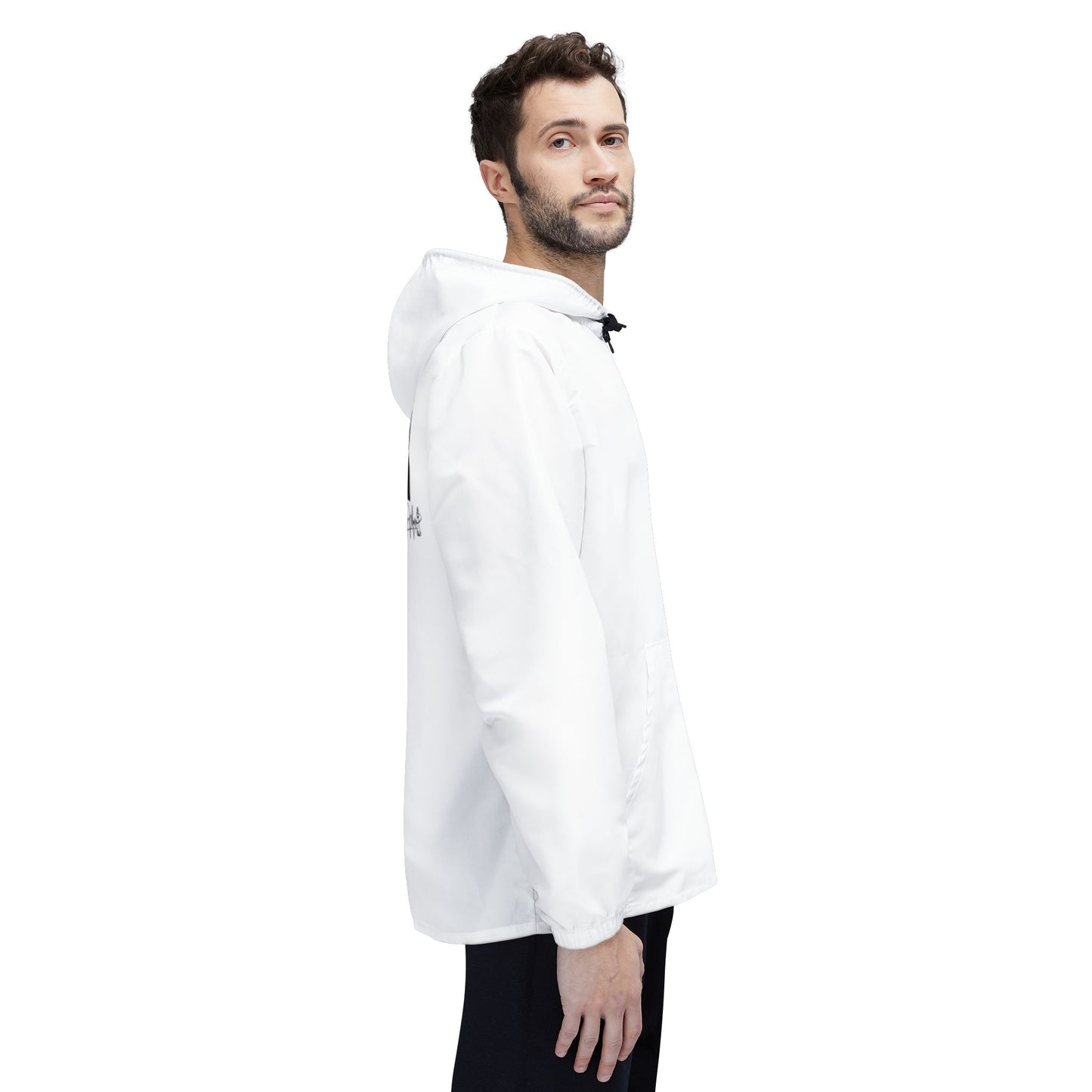 Windbreaker Jacket - Live Bolder - White