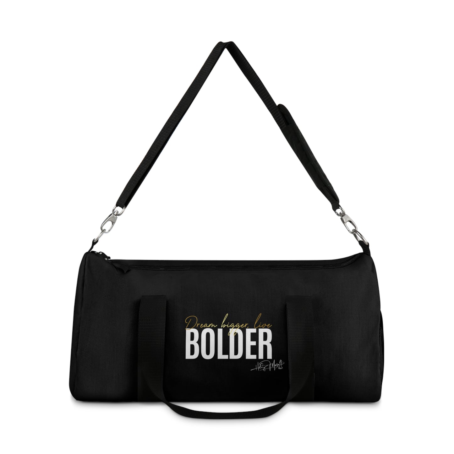 Duffel Bag - Live Bolder Black