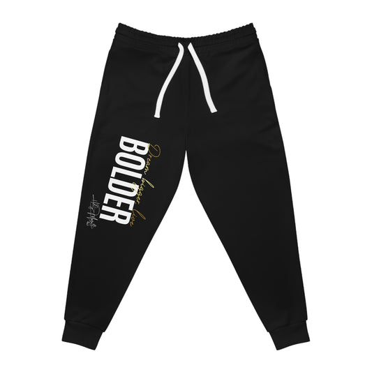 Athletic Joggers - Live Bolder Black