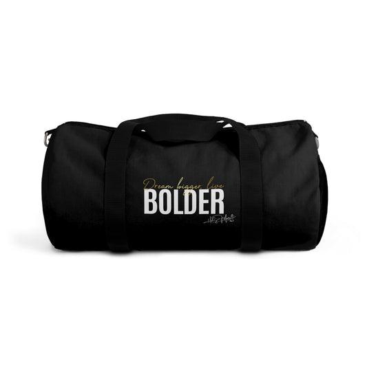 Duffel Bag - Live Bolder Black