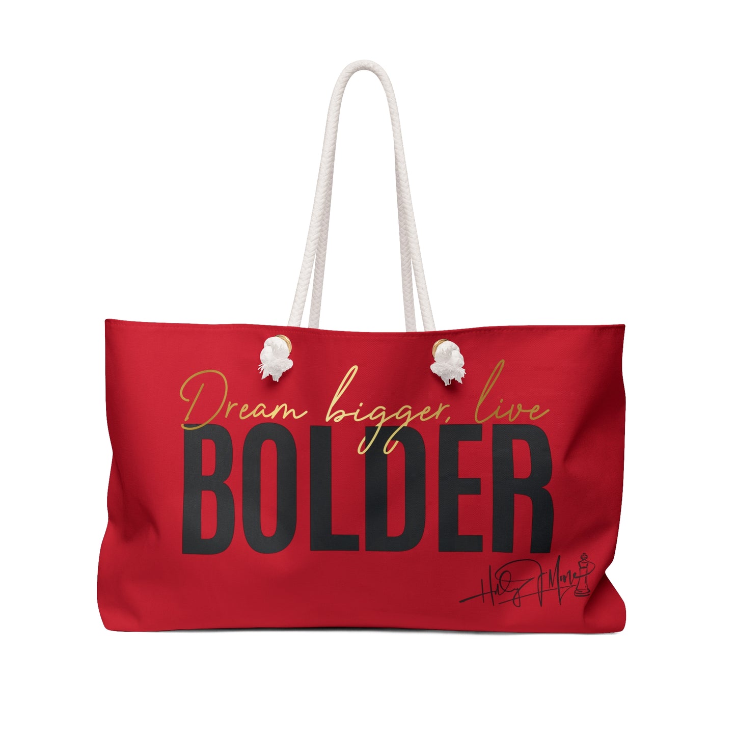 Weekender Bag - Live Bolder Red