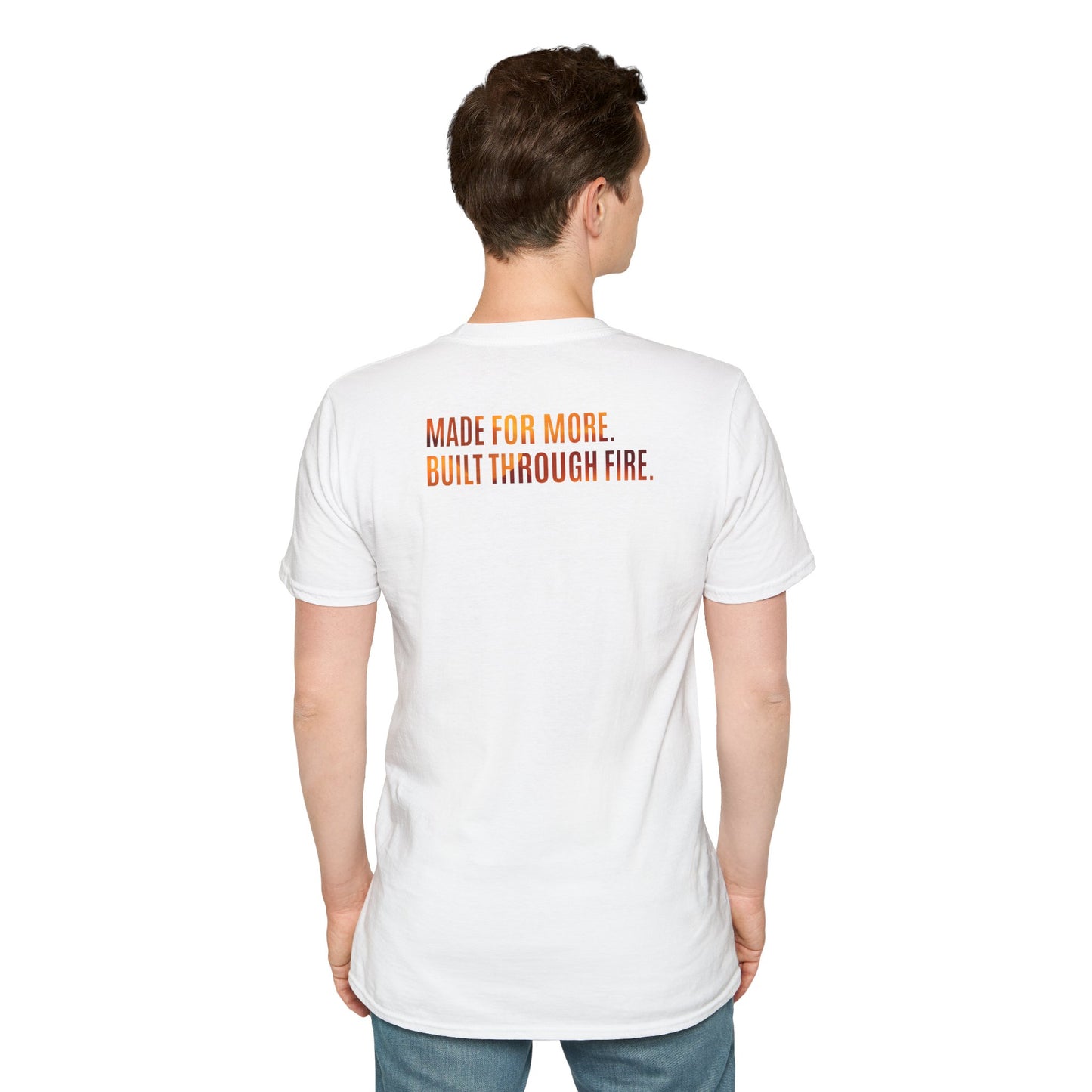 Built Through Fire Unisex Softstyle T-Shirt