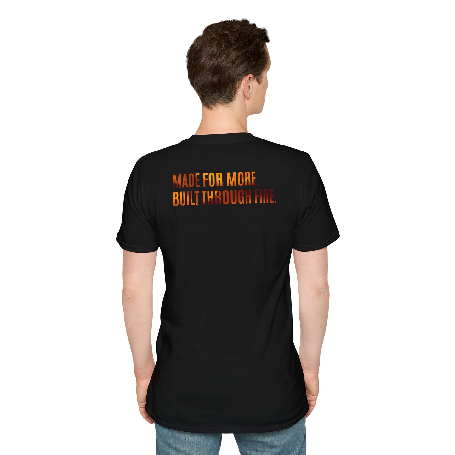 Built Through Fire Unisex Softstyle T-Shirt