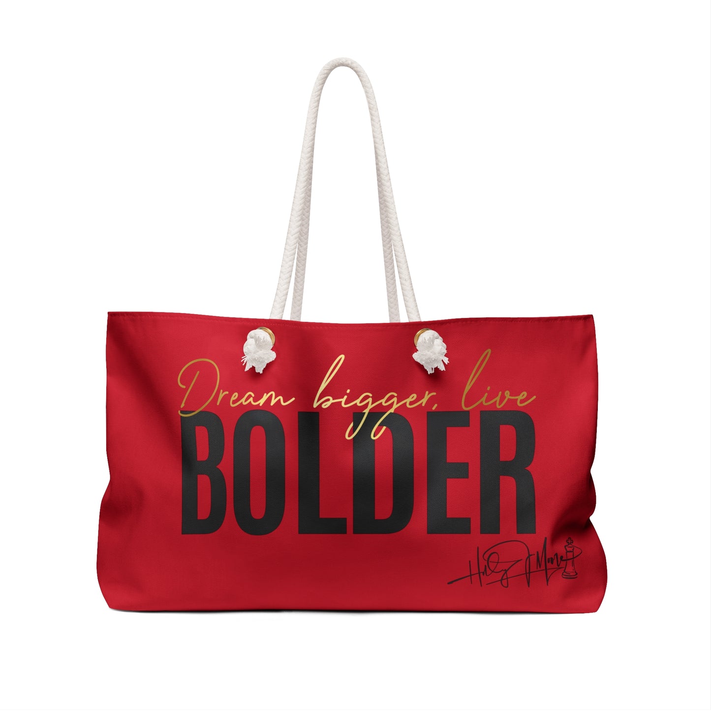 Weekender Bag - Live Bolder Red
