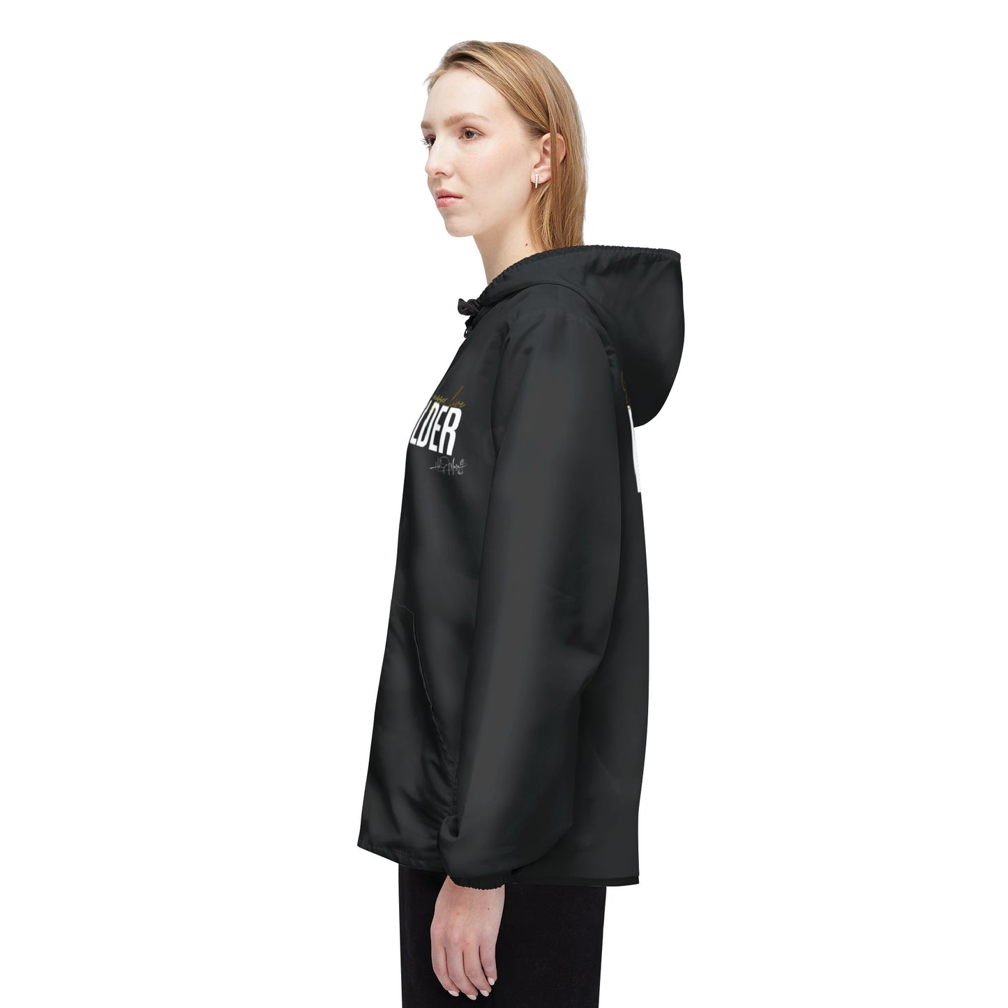 Windbreaker Jacket - Live Bolder - Black