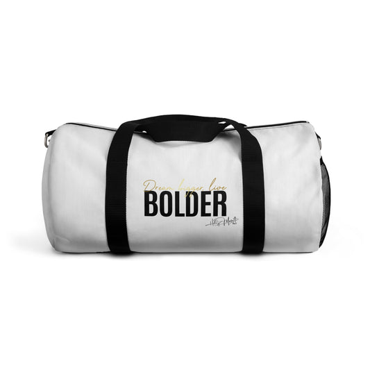 Duffel Bag - Live Bolder White