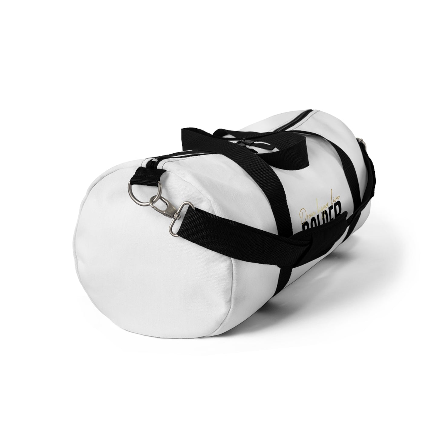 Duffel Bag - Live Bolder White