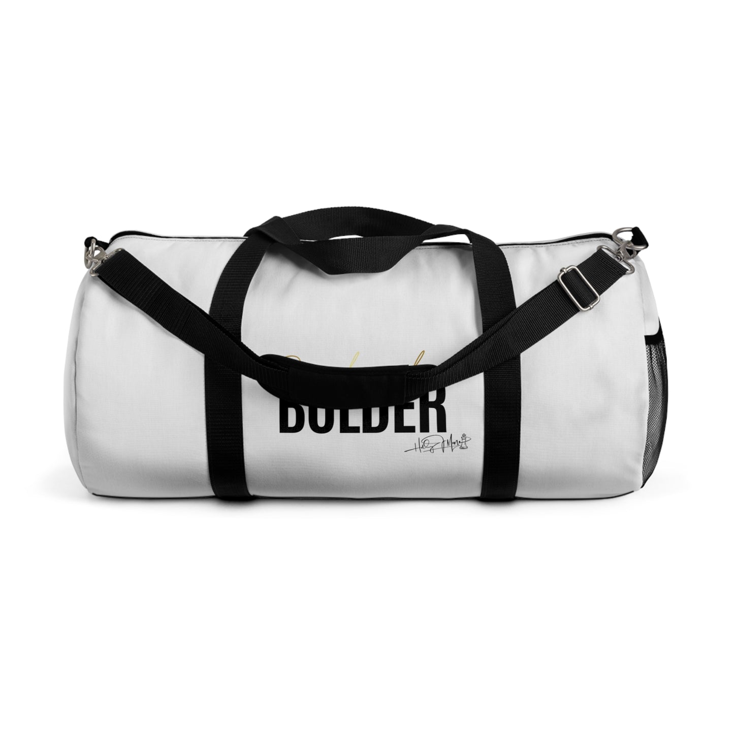 Duffel Bag - Live Bolder White