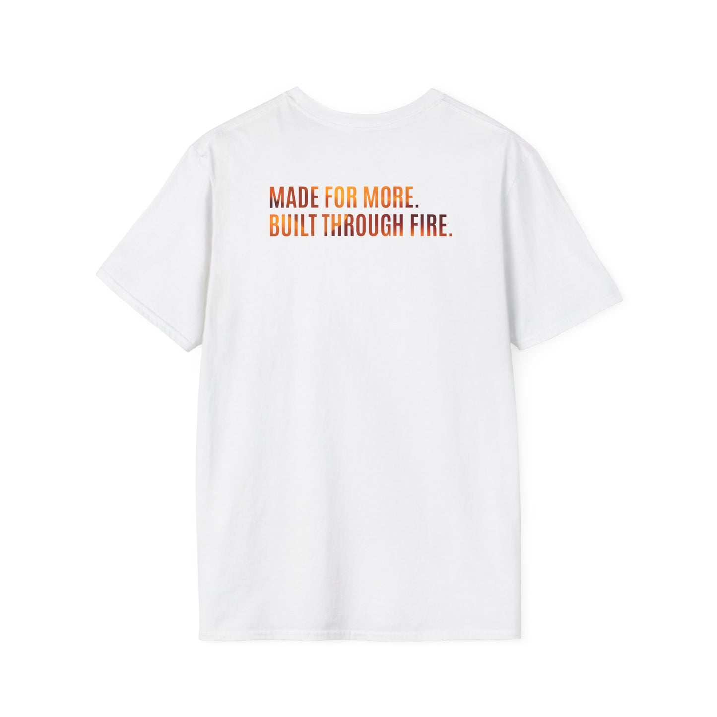 Built Through Fire Unisex Softstyle T-Shirt