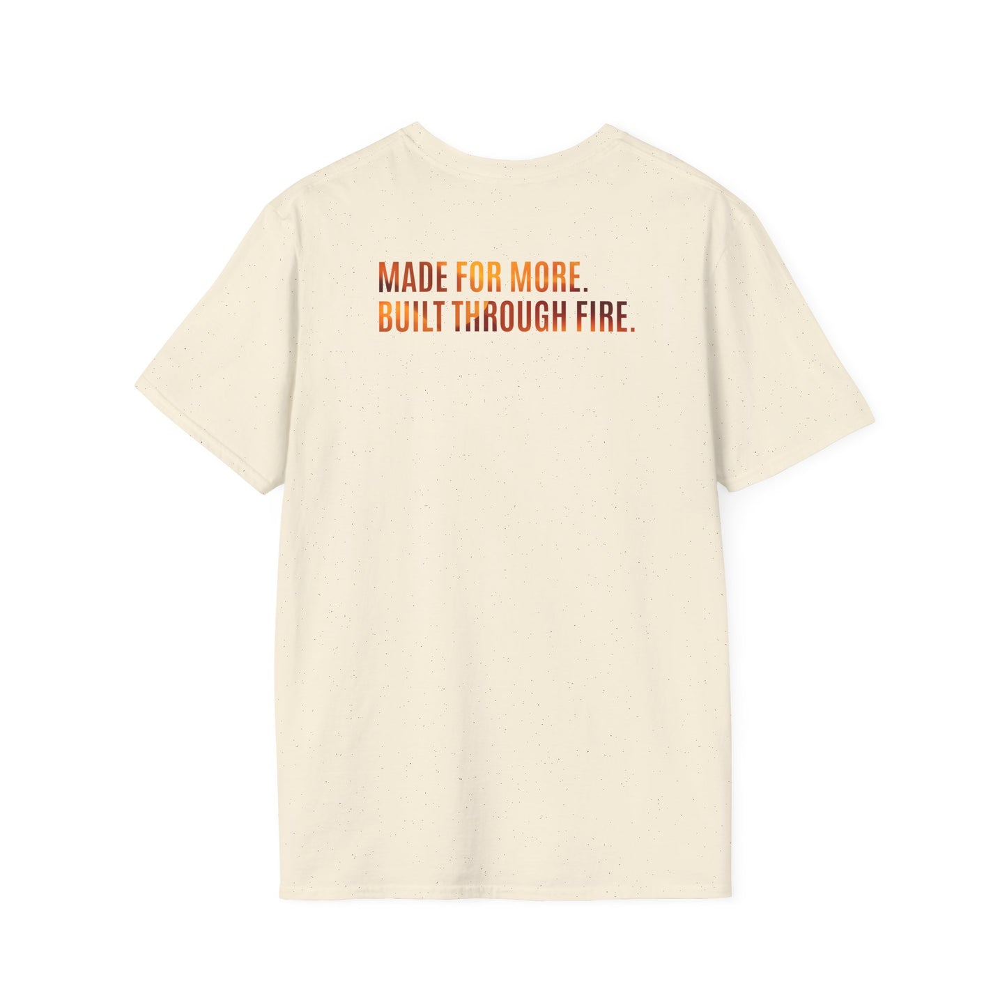 Built Through Fire Unisex Softstyle T-Shirt
