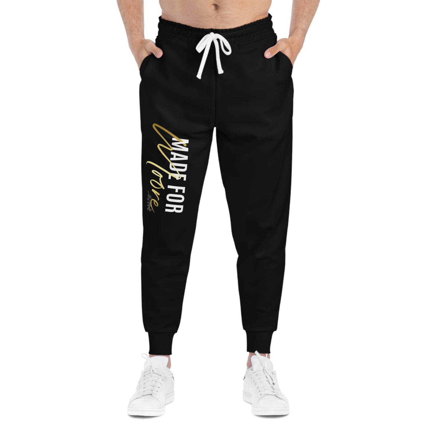 Athletic Joggers - Made For Moore Black