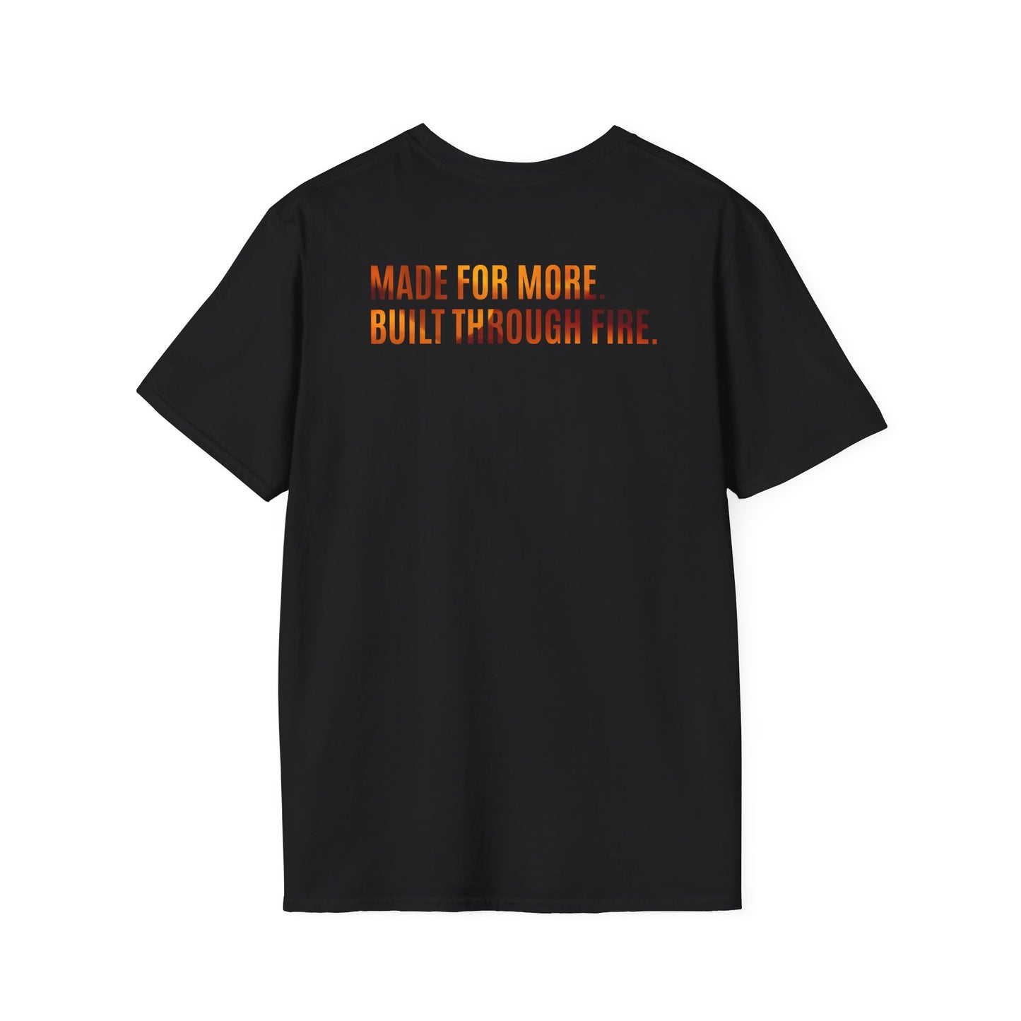 Built Through Fire Unisex Softstyle T-Shirt