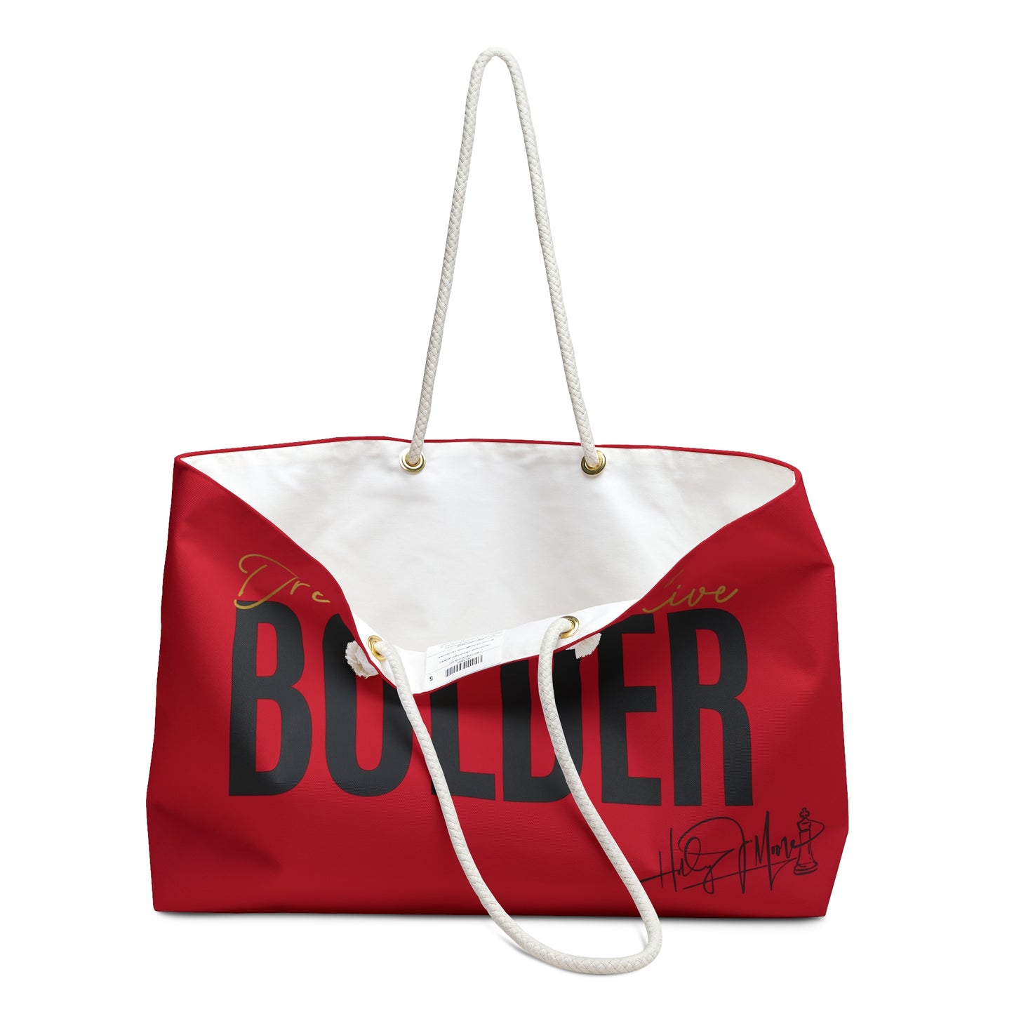Weekender Bag - Live Bolder Red