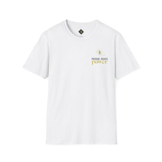 Pressure Creates Power Unisex Softstyle T-Shirt