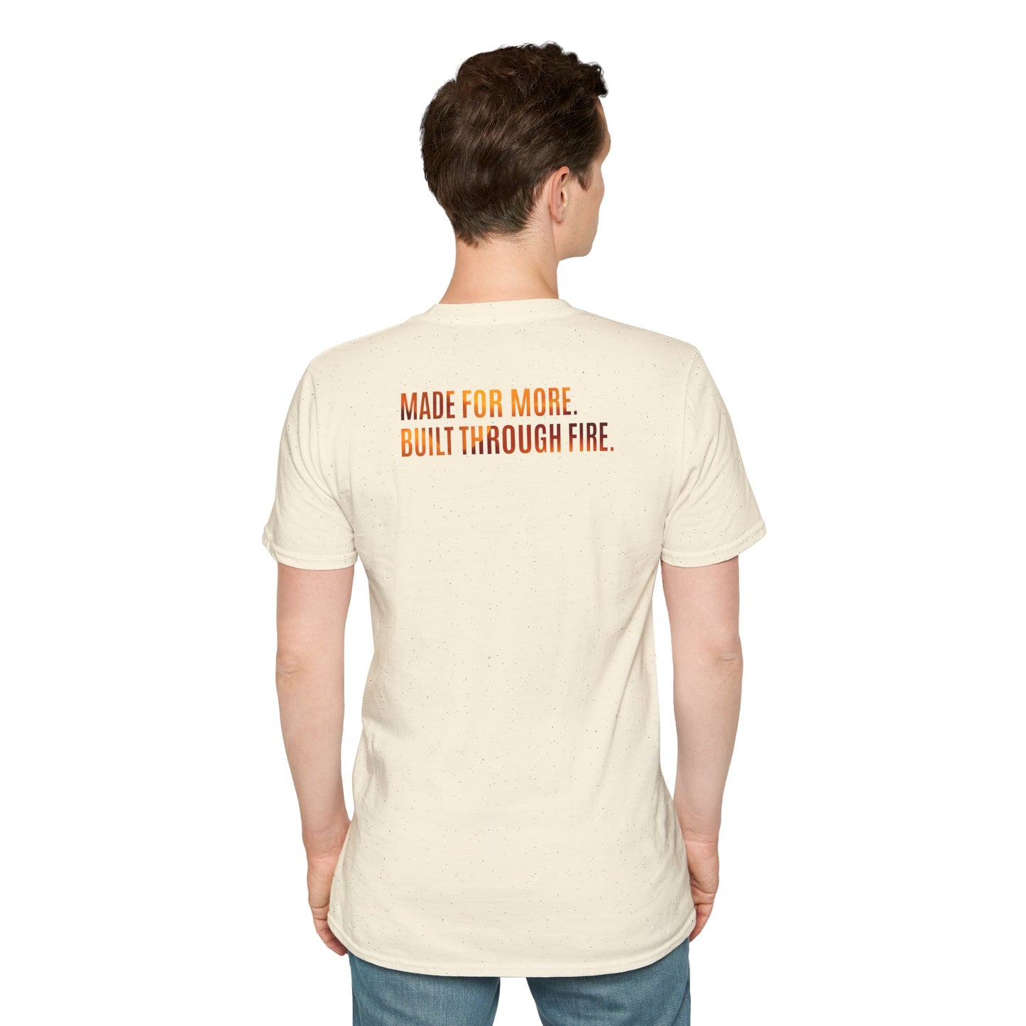 Built Through Fire Unisex Softstyle T-Shirt