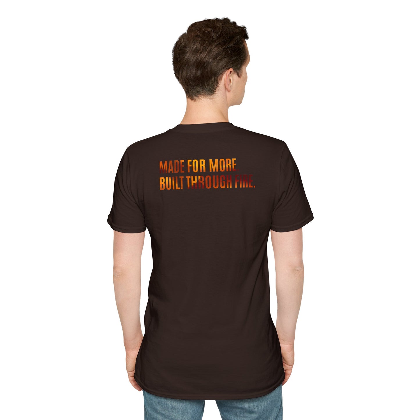 Built Through Fire Unisex Softstyle T-Shirt